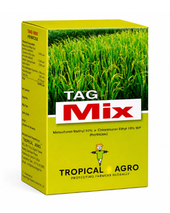 Tag Mix Herbicide (Metsulfuron Methyl 10% + Chlorimuron Ethyl 10% WP) Rice Weed Control
