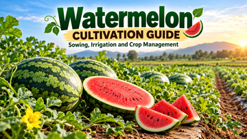 Watermelon Cultivation Guide: Sowing, Irrigation and Crop Management