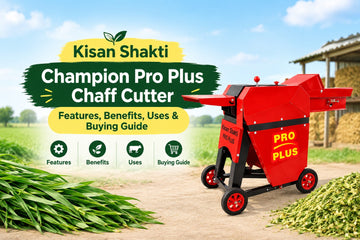 Kisan Shakti Champion Pro Plus Chaff Cutter for green and dry fodder