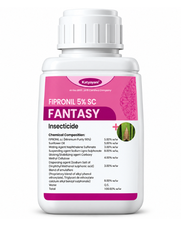 Katyayani Fantasy Fipronil 5% SC Broad-Spectrum Systemic Insecticide For Sucking & Chewing Pest