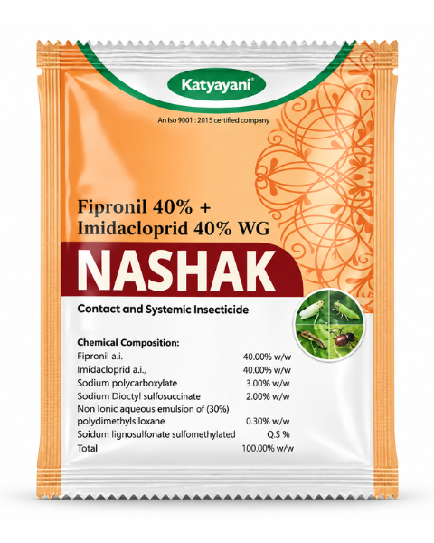 Katyayani Nashak Fipronil 40% + Imidacloprid 40% WG Insecticide