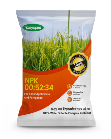 Katyayani NPK 00:52:34 Mono Potassium Phosphate Water Soluble Fertilizer