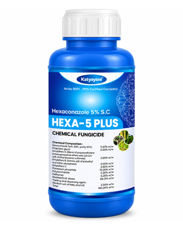 Katyayani Hexa 5 Plus Hexaconazole 5 SC Fungicide