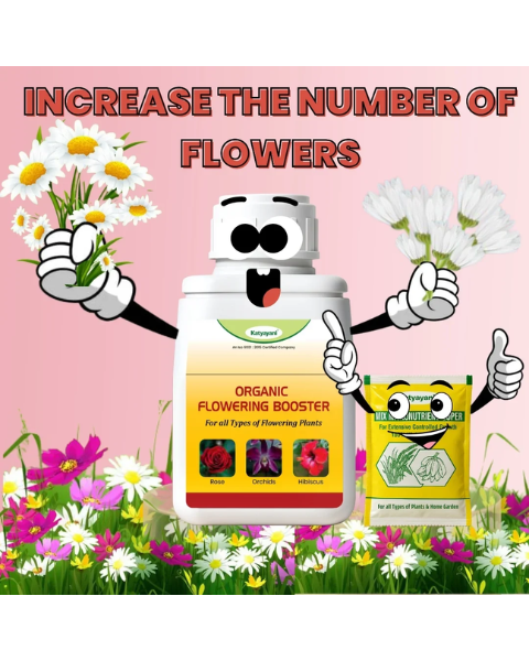 Katyayani Flowering Booster Fertilizer + Mix Micro 10 Gm