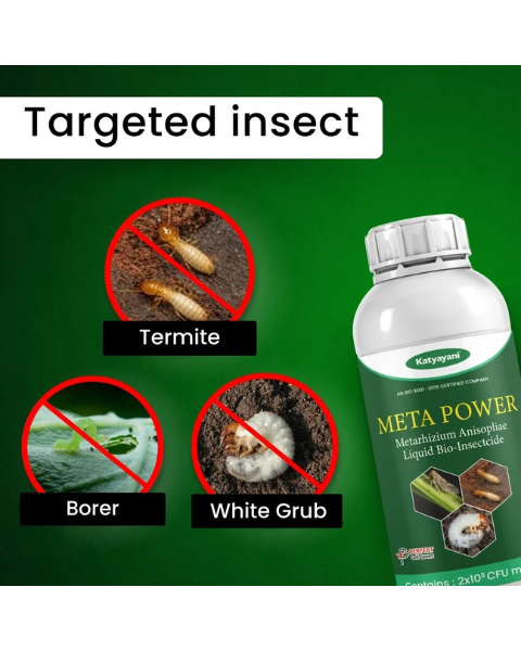 Katyayani Meta Power Metarhizium Anisopliae Liquid Bio Insecticide