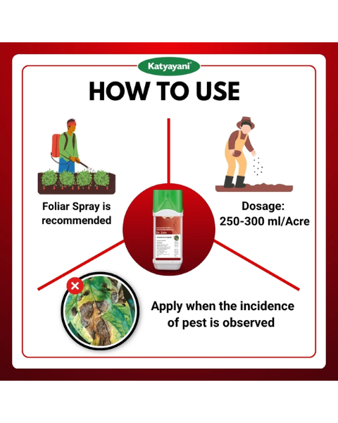 Katyayani Dr. Zole Azoxystrobin 11% + Tebuconazole 18.3% SC Fungicide