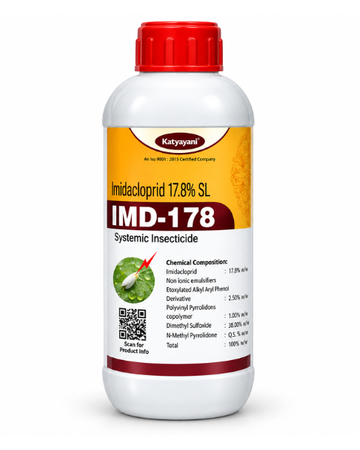 Katyayani IMD-178 Imidacloprid 17.8% SL Insecticide