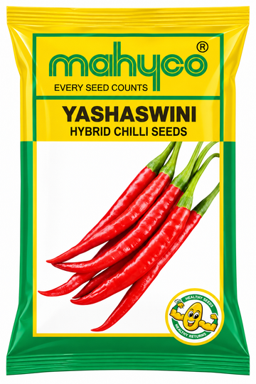 Mahyco Yashaswini Hybrid Chilli Seeds – Red Chilli Vegetable Seeds