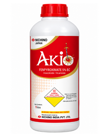 AKIO Fenpyroximate 5% EC miticide by Nichino India