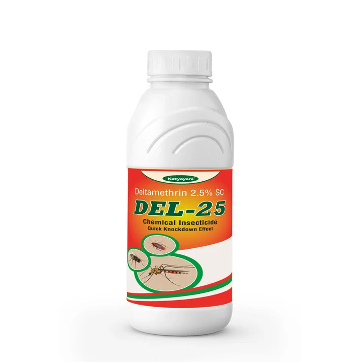 Katyayani DEL-25 Insecticide Deltamethrin 2.5% SC Liquid Insecticide