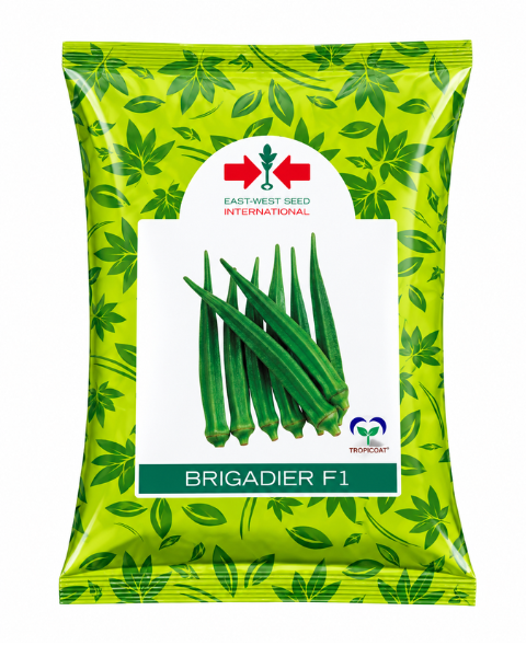 East West Brigadier F1 Bhendi Seeds