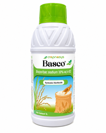 Cropnosys Basco Herbicide (Bispyribic Sodium 10% SC) for Rice Weed Control