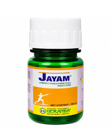 Jayam Insecticide (Lambda-Cyhalothrin 5% EC) Broad-Spectrum Insecticide
