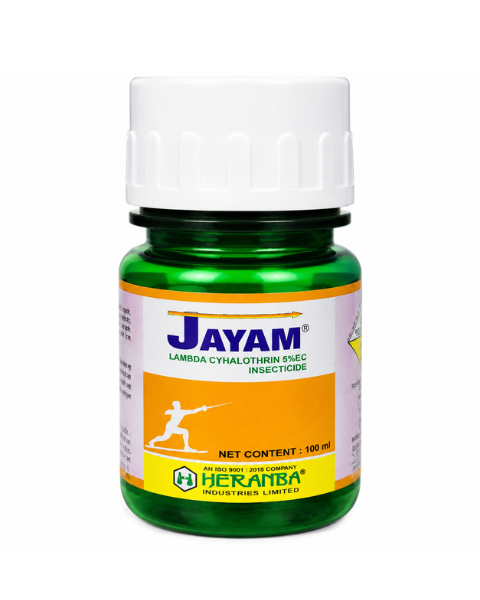 Jayam Insecticide (Lambda-Cyhalothrin 5% EC) Broad-Spectrum Insecticide