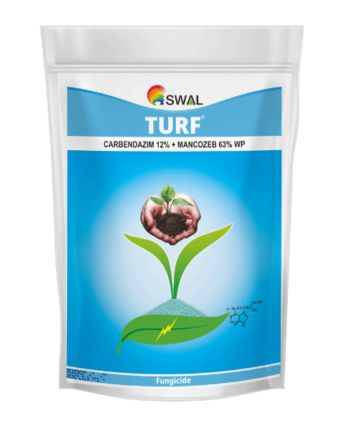 Turf Fungicide (Carbendazim 12% + Mancozeb 63% WP) Broad-Spectrum Disease Control