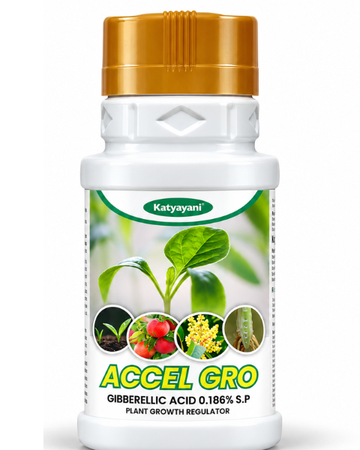 Katyayani Accel gro Gibberellic Acid 0.186% S.P Plant Growth Regulator