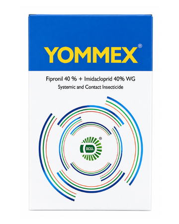 Yommex Insecticide Fipronil 40% Imidacloprid 40% WG for White Grub Control in Sugarcane