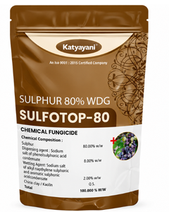 Katyayani Sulfotop 80 Sulphur 80% WDG Fungicide
