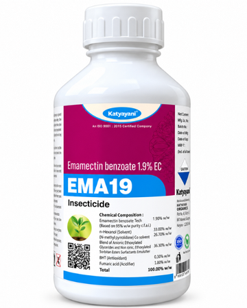 Katyayani EMA19 Emamectin Benzoate 1.9 EC Insecticide