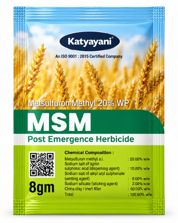 Katyayani MSM  Metsulfuron methyl 20% WP Herbicide