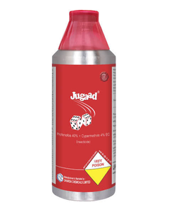 Jugaad Insecticide Profenofos 40% + Cypermethrin 4% EC for Bollworm Control