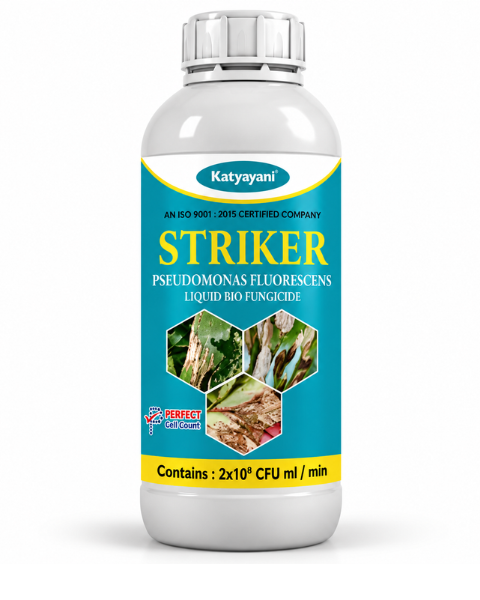Katyayani Striker Pseudomonas Fluorescens Liquid Bio Fungicide