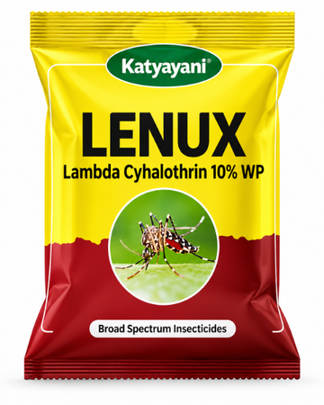 Katyayani Lenux Lambda-cyhalothrin 10% WP Insecticide