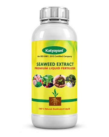 Katyayani Seaweed Extract Liquid Bio fertilizer For Overall Growth