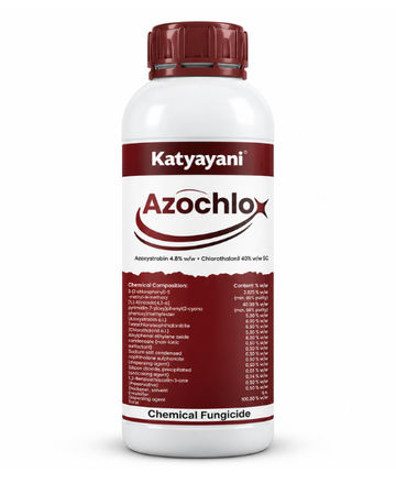 Katyayani Azochlo Star Azoxystrobin 4.8% w/w + Chlorothalonil 40.0% w/w SC Fungicide