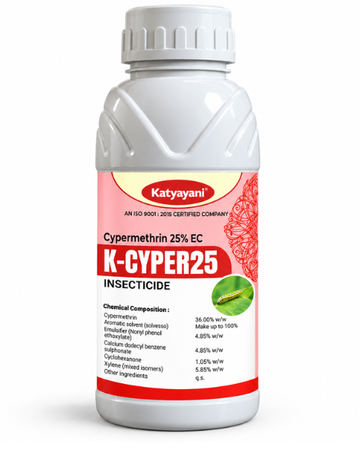 Katyayani K-Cyper25 | Cypermethrin 25% EC | Insecticide
