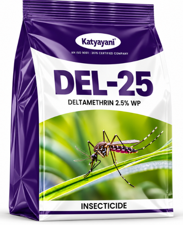 Katyayani Del-25 Deltamethrin 2.5% WP Powder Insecticide
