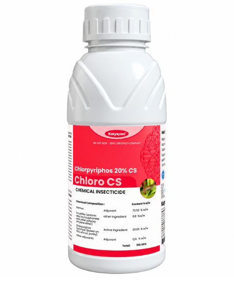 Katyayani Chloro CS Chloropyriphos 20 % CS Insecticide