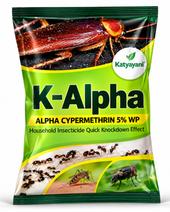 Katyayani K-Alpha Alphacypermethrin 5% WP Insecticide