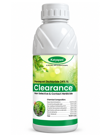 Katyayani Clearance Paraquat Dichloride 24% SL Non Selective Herbicide