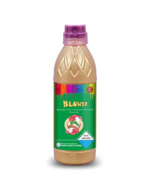 Blower Insecticide Novaluron 5.25% + Indoxacarb 4.5% SC