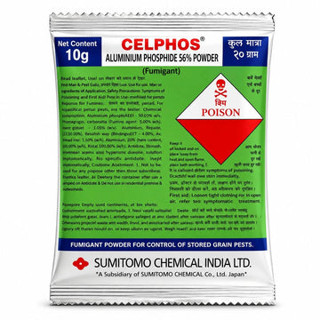 Celphos Fumigant Insecticide Aluminium Phosphide 56%