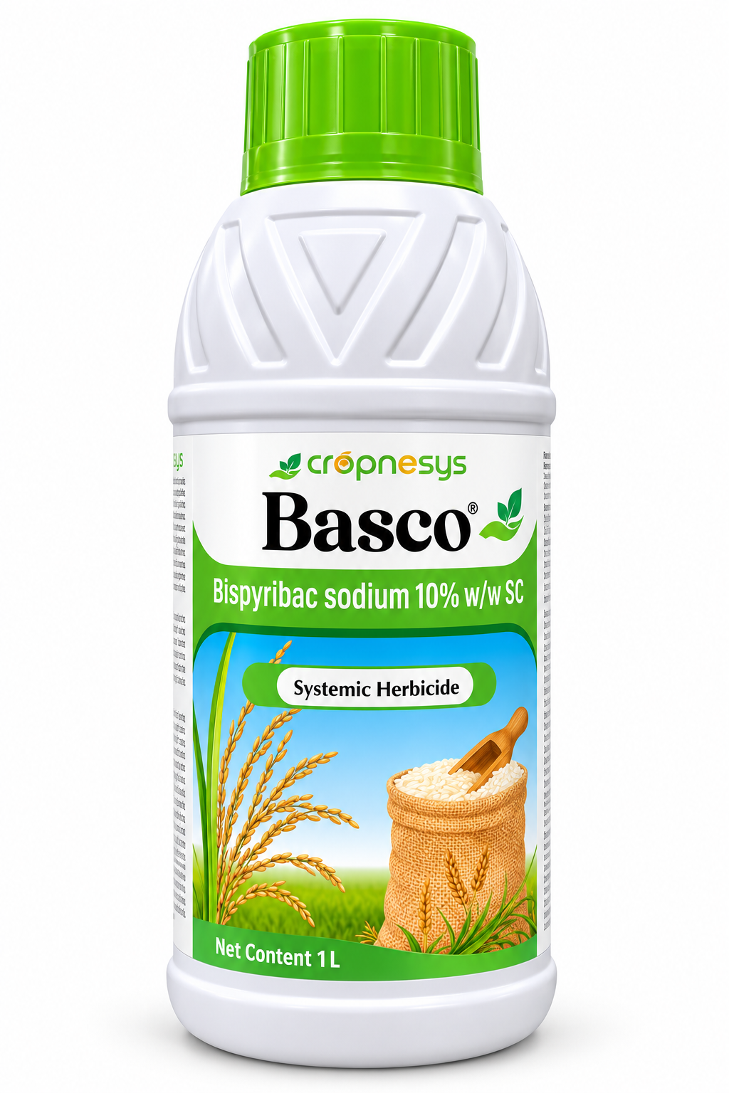 Cropnosys Basco Herbicide (Bispyribic Sodium 10% SC) for Rice Weed Control