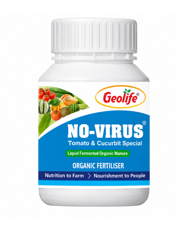 Geolife No-Virus For Tomato and Cucurbit Bio Fertilizer – Liquid Fermented Organic Manure for Tomato & Cucurbit Crops