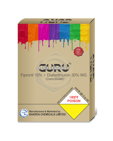 Guru Insecticide Fipronil 10% + Diafenthiuron 30% WG