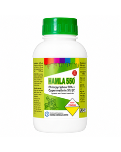 Hamla 550 Insecticide – Chlorpyriphos 50% + Cypermethrin