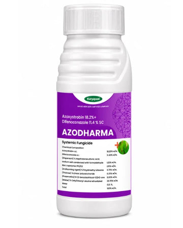 Katyayani Azodharma systemic fungicide Azoxystrobin 18.2% Difenoconazole 11.4% SC
