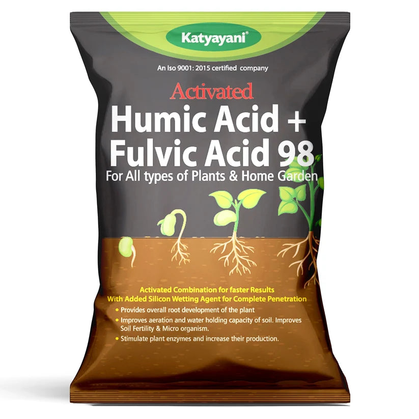 Katyayani Humic Fulvic Acid 98% Fertilizer