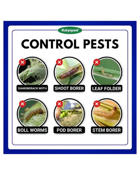 Katyayani Chakraveer Chlorantraniliprole 18.5% SC insecticide - Control Pests