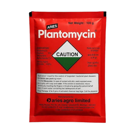 Plantomycin Bactericide with Streptomycin Sulphate 9% and Tetracycline Hydrochloride 1%
