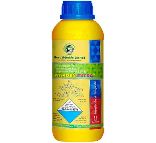 Warden Extra Fungicide & Insecticide – Effective Against Damping Off, Aphid, Whitefly & Leafhopper in Okra