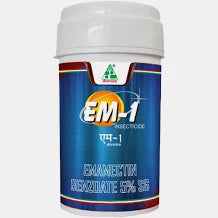 EM-1 Insecticide (Emamectin Benzoate 5% SG) For Caterpillar & Borer Control